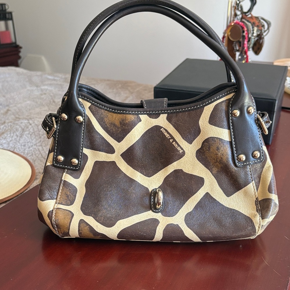 Dooney & Bourke Giraffe Print Shoulder Bag